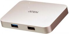 Док-станция Aten UH3235-AT USB-C 4K Ultra Mini Dock with Power Pass-through