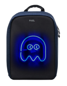 Рюкзак PIXEL PXMAXNV01 MAX Navy тёмно-синий (LED-экран 25*25 px, 16,5 млн цветов, 20 л., полиэстер)