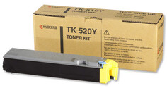 Тонер-картридж Kyocera TK-520Y 1T02HJAEU0 для FS-C5015N Yellow 4000 стр