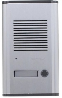 Переговорное устройство COMMAX DR-201A 2-х проводное внешнее, металл, врезное крепление