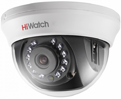 Видеокамера HiWatch DS-T201(B) 2Мп с ИК-подсветкой до 20м 1/2.7" CMOS матрица, 3.6мм, 82.2°, механический ИК-фильтр, 0.01 Лк F1.2, OSD, DWDR, BLC, DNR