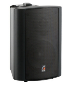 Акустическая система Roxton MS-20TB двухполосная 20 Вт, 70/100В, 70-20000Гц, кронштейн в комплекте (черная)
