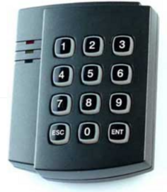 Считыватель IronLogic Matrix-IV-EH Keys : клавиатура, расстояние 6-10 см, карты EM-marine и HID, выход Touch Memory, Wiegand (серый металлик)