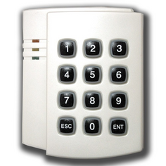 Считыватель IronLogic Matrix-IV-EH Keys (светлый перламутр) с клавиатурой; расстояние 6-10 см, карты EM-marine и HID, выход Touch Memory, Wiegand
