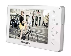 Видеодомофон Tantos Amelie XL цветной, TFT LCD 7", PAL/NTSC, hands-free,1 вх. от подъездного, 1 вх. от вызывной панели, 2 камеры, адаптирован под коор