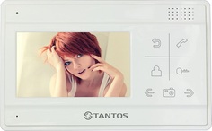 Видеодомофон Tantos LILU - SD цветной, TFT LCD 4.3" 480x272, PAL/NTSC, hands-free, возможности подключения: 4 монитора, 2 вызывные панели, адресный ин
