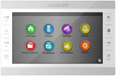 Видеодомофон Falcon Eye Atlas Plus HD (White) XL HD c поддержкой 1080P адаптированный для работы с цифровыми подъездными домофонами: дисплей 10" TFT;