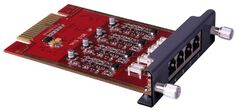 Модуль QTECH QPBXM-4FXO 4 FXO модуль на 4 порта FXO (для IP PBX QPBX-Q100/QPBX-Q200/QPBX-Q500)