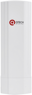 Точка доступа QTECH QWO-420-VC внешняя, диапазон частот 2.400-2.480 и 5.150-5.850 ГГц, 300/900 Мбит/c, 802.11 a/b/g/n/ac, PoE 802.3af, 2x2 MU-MIMO, пи