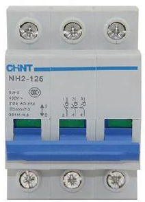 Выключатель нагрузки CHINT 401054 3P, 32А, NH2-125 (R)