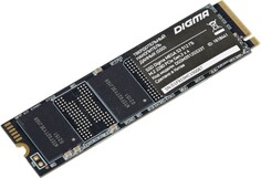 Накопитель SSD M.2 2280 Digma MEGA S3 DGSM3512GS33T 512GB, 3D NAND TLC, 2080 МБ/с/1700 МБ/с, PCI-E x4, NVMe, rtl