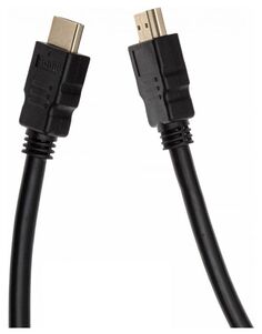 Кабель аудио-видео Cactus CS-HDMI.1.4-1.5 HDMI(m)/HDMI(m), 1.5м, позолоченные контакты, черный
