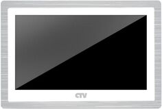 Видеодомофон CTV CTV-M4104AHD AHD/TVI/CVI/CVBS, 2 Мп, 10", автоответчик, слот microSD (до 32ГБ), встр. ист пит, белый