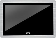 Видеодомофон CTV CTV-M4104AHD AHD/TVI/CVI/CVBS, 2 Мп, 10", автоответчик, слот microSD (до 32ГБ), встр. ист пит, черный