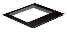 Рамка Hyperline TDP-15-RAL9004 для монитора 15-дюймового монитора (размер окна 285х215 мм), для крепления в 19" стойку, цвет черный (RAL 9004)