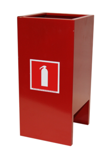 Подставка ЯрПожИнвест П-20 для размещения одного огнетушителя весом до 10 кг, 230×400×230