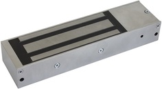 Замок AccordTec ML-395 (б/э) электромагнитный; 500 кг удержания, 12 В/0,5 А (серый)