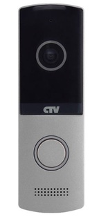 Вызывная панель CTV CTV-D4003NG для видеодомофона, металличесикй корпус с акриловым покрытием, подсветка кнопки вызова, встроенный блок управления зам