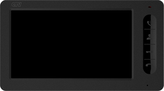 Видеодомофон CTV CTV-M1702 с сенсорными клавишами управления в корпусе с soft-touch покрытием, графическое меню, фотозапись по детекции движения, встр