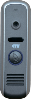 Вызывная панель CTV CTV-D1000HD 700 твл, встроенный блок управления замком (БУЗ), монтаж. уголок и козырек в комплекте, графит