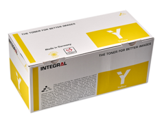 Тонер-картридж Integral TK-5140Y Chip 12100159 Kyocera P6130cdn/M6x30cdn Интеграл