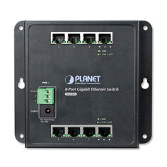 Коммутатор промышленный Planet WGS-803 IP30 8xGE настенный (-10 to 60 C), dual redundant power input on 12-48VDC terminal block and power jack