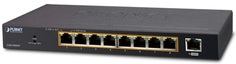 Коммутатор PoE Planet GSD-908HP 8-Port 10/100/1000 Gigabit 802.3at POE Ethernet Switch plus 1-Port Gigabit Ethernet Switch (120W POE Budget with Exter