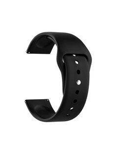 Ремешок на руку Lyambda ALTAIR DSJ-01-01T-22-BK силиконовый для часов 22 mm black