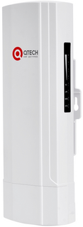 Точка доступа QTECH QWO-350-CPE внешняя, 5,8 ГГц WiFi, 2x10/100BaseT, 300 Мбит/с, антенна 15 dBi, диапазон частот: 5.180 – 5.825 ГГц, 802.11 a/n
