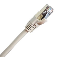 Кабель патч-корд F/UTP 5e кат. 3м BNH B502-FTP-5E-3.0-LSZH-GY экр., RJ45/RJ45, d 0,2 3м, LSZH, AWG24 серый