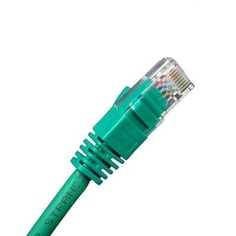 Кабель патч-корд U/UTP 5e кат. 0.15м BNH B500-UTP-5E-0.15-LSZH-GN неэкр., RJ45/RJ45, d 5,5 0.15м, LSZH, AWG24 зелёный