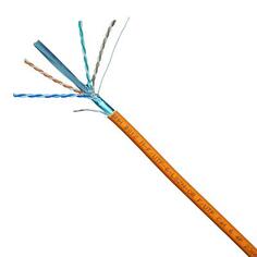 Кабель витая пара F/UTP 6 кат. 4 пары BNH B012.N-F/UTP-6-LSZH-OR Ø 0,57мм, AWG23, LSZH (нг(A)-HFLTx), 250МГц,(305м), тип прокладки: внутри зданий, цве