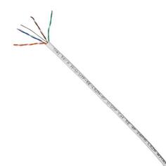 Кабель витая пара U/UTP 5e кат. 4 пары BNH B010.N-U/UTP-5E-LSZH-GY Ø 0,51мм, AWG24, LSZH (нг(A)-HFLTx), 100МГц,(305м), тип прокладки: внутри зданий, ц