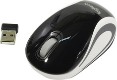 Мышь Wireless Logitech Mini Mouse M187 910-002731 black-white, USB