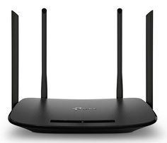 Роутер WiFi TP-LINK Archer VR300 AC1200, с модемом VDSL/ADSL, 802.11a/b/g/n/ac, 2.4/5ГГц, 300/867Мбит/с, 3 хLAN FE, 1хWAN/LAN FE,  4 фикс.антенны