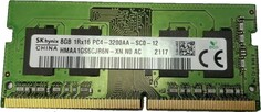 Модуль памяти SODIMM DDR4 8GB Hynix original HMAA1GS6CJR6N-XN PC4-25600 3200MHz CL22 single rank 1.2V OEM