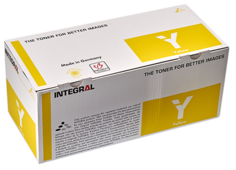 Тонер-картридж Integral TK-580Y Chip 12100083 Kyocera FS-C5150DN Интеграл
