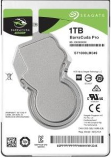 Жесткий диск 1TB SATA 6Gb/s Seagate ST1000LM049 2.5" Barracuda Pro 7200rpm 128MB 512e/4K Bulk