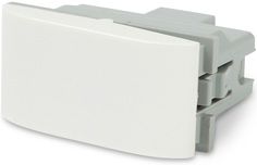 Выключатель Hyperline M45/2-SW-WH 1М, 45x22.5мм, белый