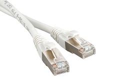 Кабель патч-корд FTP 5e кат. 20м. Hyperline PC-LPM-STP-RJ45-RJ45-C5e-20M-LSZH-GY LSZH, 20 м, серый