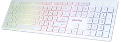 Клавиатура SmartBuy ONE 305 SBK-305U-W с подсветкой, USB, белая
