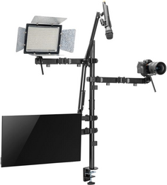 Кронштейн Digis DSM-DC41 универсальный для студии 17"-32", до 9кг, -90°/+90°, чёрный