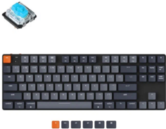 Клавиатура Wireless Keychron K1SE механическая ультратонкая, TKL, RGB подсветка, Mint Switch