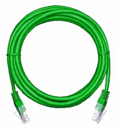 Кабель патч-корд U/UTP 5e кат. 0,5м. W&T WT-2038A0.5 green, 0,5м