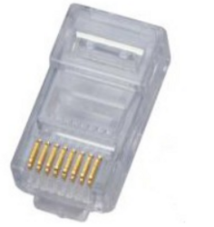 Вилка W&T WT-6002A RJ-45 8P8C, 5е