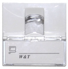 Модуль W&T WT-2281A кейстоун 1хRJ-45 45х45 мм