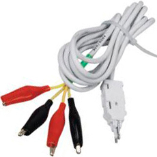 Кабель W&T WT-1035B Контрольный 1,5м 4Р-крокодил