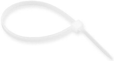 Стяжка нейлоновая не открывающаяся Cablexpert NYT-150X3.6 150 мм х 3.6 мм, белые (100 шт.)