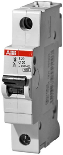 Автоматический выключатель ABB 2CDS251001R0504 S201 1P 50А (С) 6kA