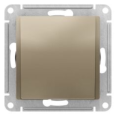 Кабельный ввод Systeme Electric ATN000599 AtlasDesign, механизм, шампань